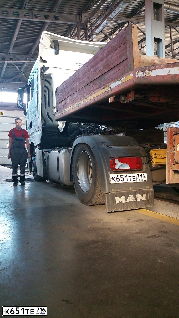 Фото автомобиля MAN TGX, 2021 — госномер У223КО716