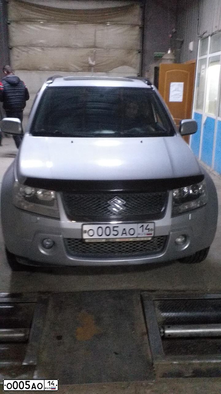 Фото автомобиля SUZUKI GRAND VITARA, 2007 — госномер М191ЕХ150. Цвет: СЕРЕБРИСТЫЙ