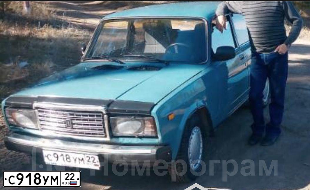 Фото автомобиля LADA 2107, 2005 — госномер К340РХ163. Цвет: СЕРО-СИНИЙ