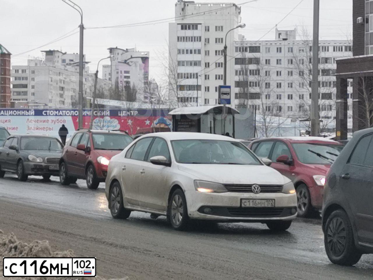 Фото автомобиля LADA 2190 GRANTA, 2015 — госномер С116МН102. Цвет: СЕРЕБРИСТЫЙ