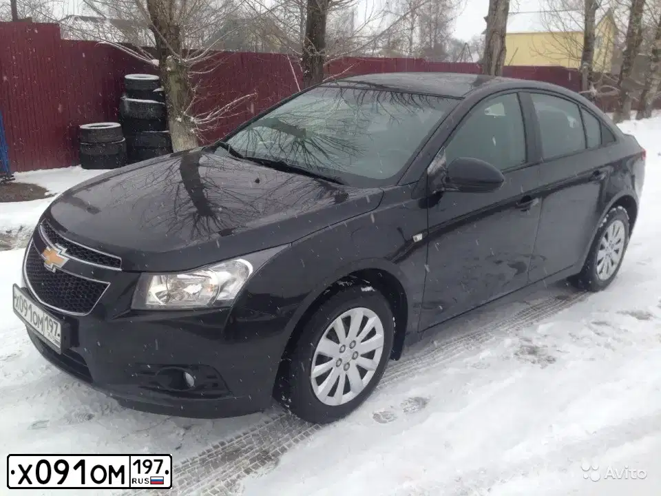 Фото автомобиля CHEVROLET CRUZE, 2011 — госномер Е116СХ69. Цвет: ЧЕРНЫЙ МЕТАЛЛИК