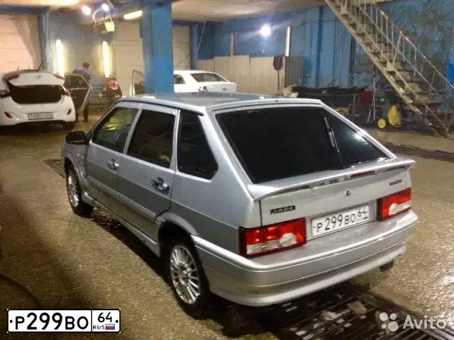 Фото автомобиля LADA 2114 SAMARA, 2008 — госномер Р299ВО64. Цвет: Светло-Серебристый металлик