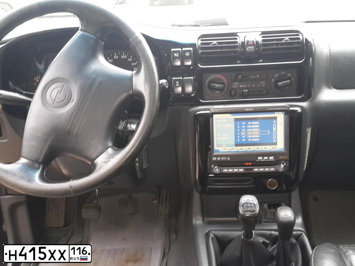 Фото автомобиля OPEL FRONTERA, 1999 — госномер К021УО21. Цвет: ЧЕРНЫЙ