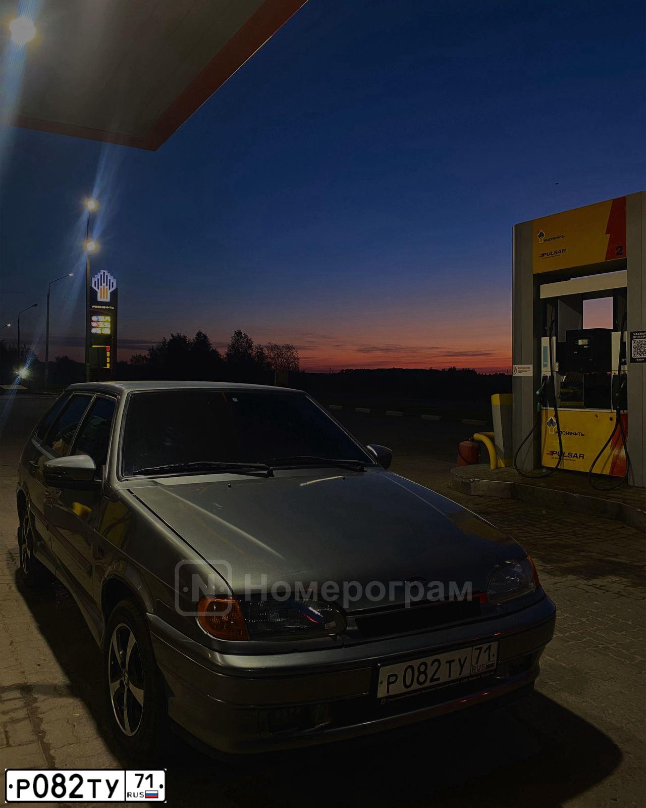 Фото автомобиля LADA 2114, 2008 — госномер О908ТК71. Цвет: СРЕДНИЙ СЕРО-ЗЕЛЕНЫЙ МЕТАЛЛ
