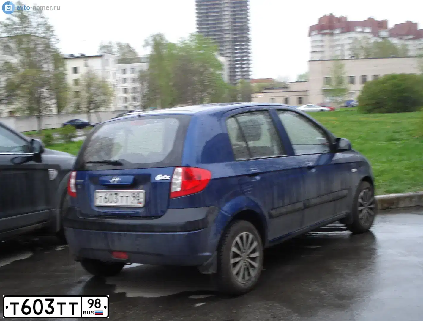 Фото автомобиля FORD MONDEO, 2003 — госномер Т603ТТ98. Цвет: серебристый