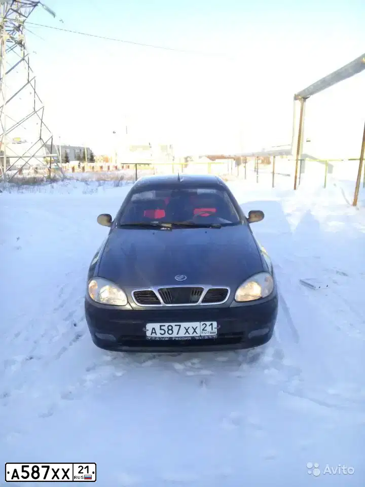 Фото автомобиля ZAZ SENS, 2008 — госномер К808ОН21. Цвет: СВЕТЛО-СЕРЫЙ