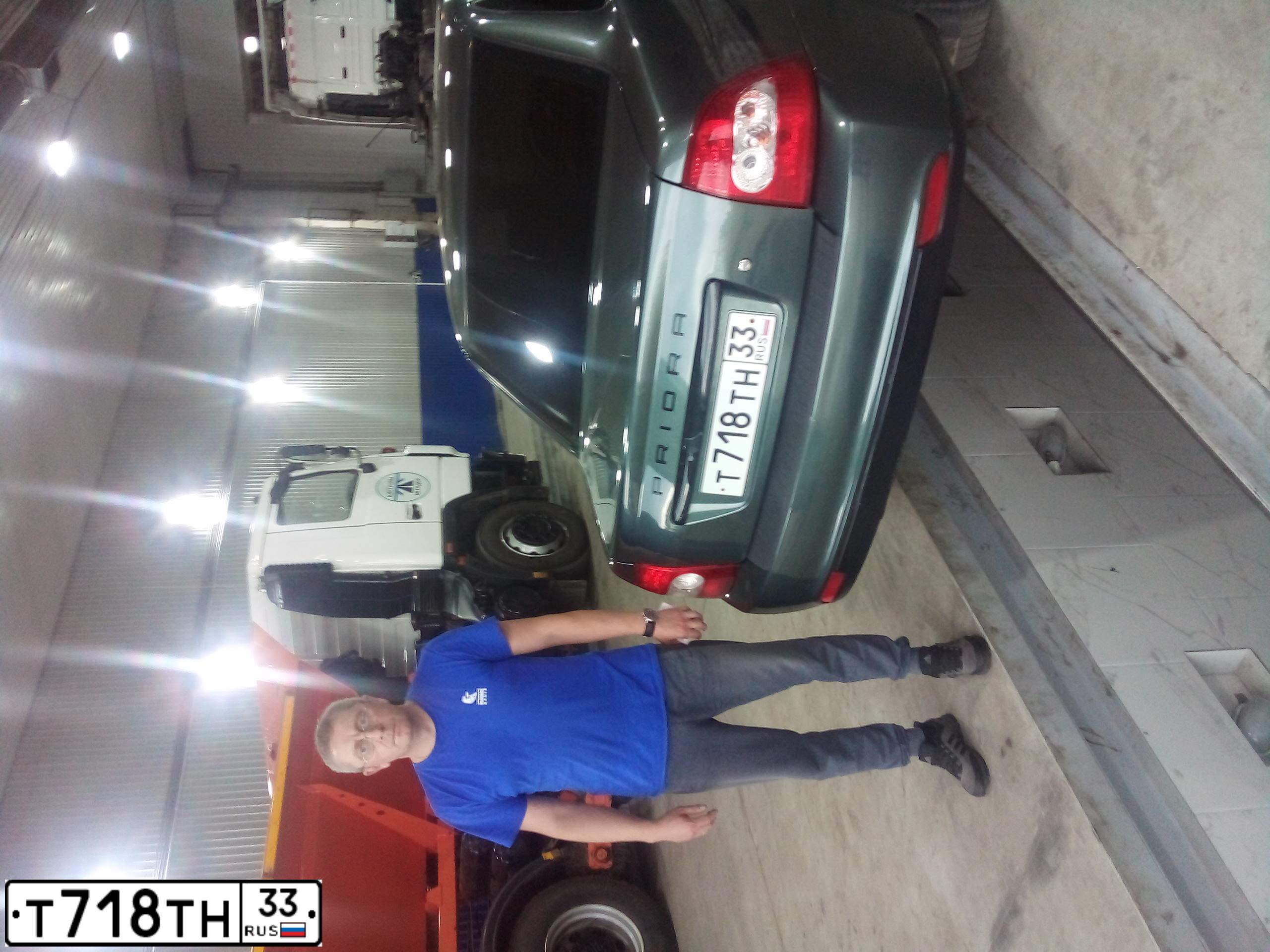 Фото автомобиля LADA 2170 PRIORA, 2008 — госномер Т718ТН33