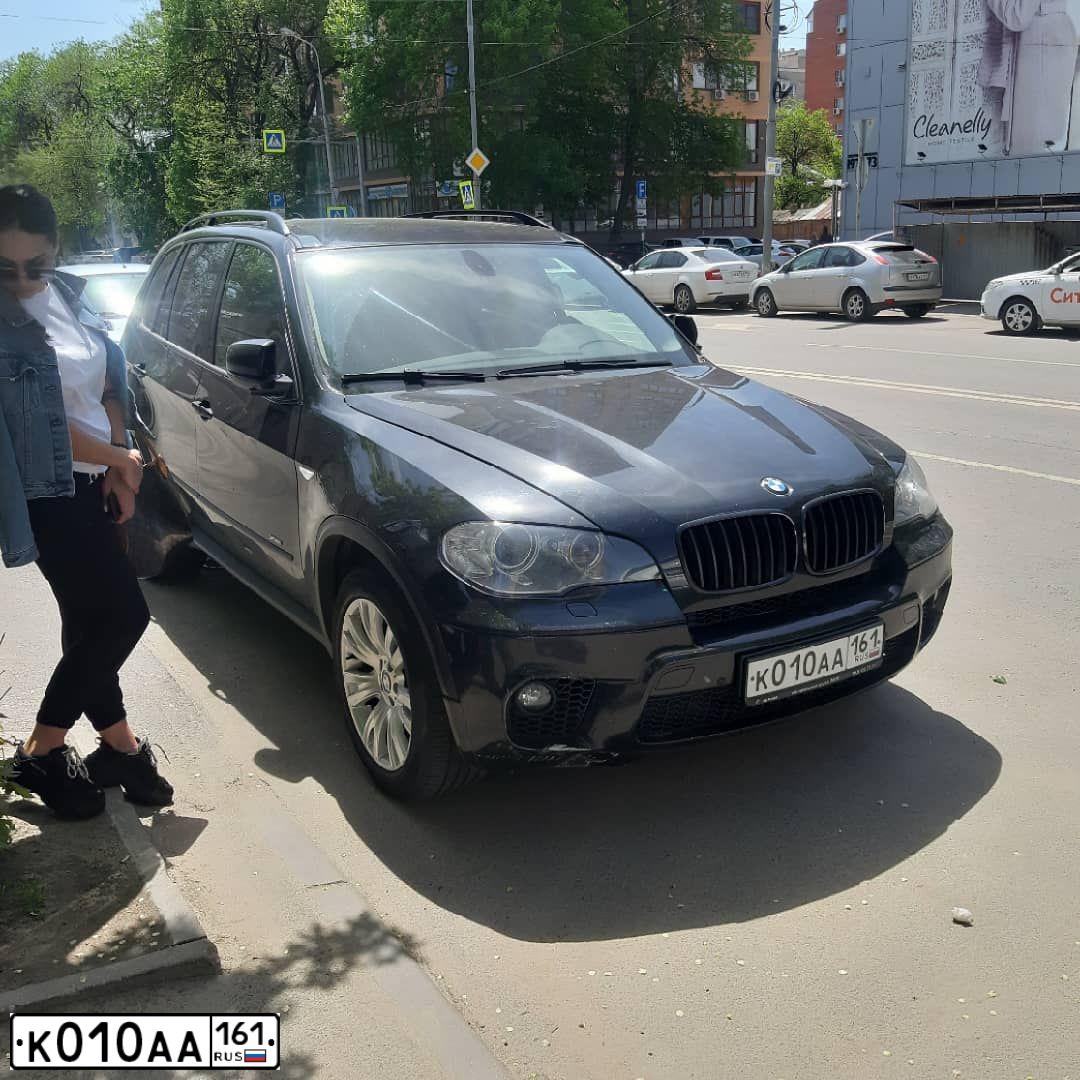 Фото автомобиля BMW X5, 2012 — госномер С446ЕО761. Цвет: ЧЕРНЫЙ
