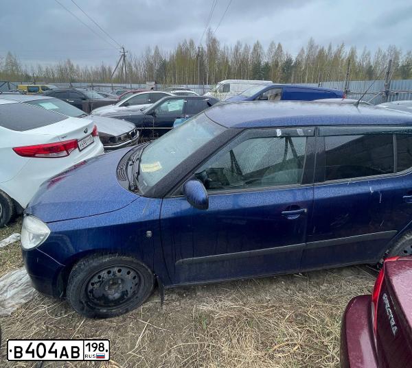 Фото автомобиля SKODA FABIA, 2009 — госномер В404АВ198