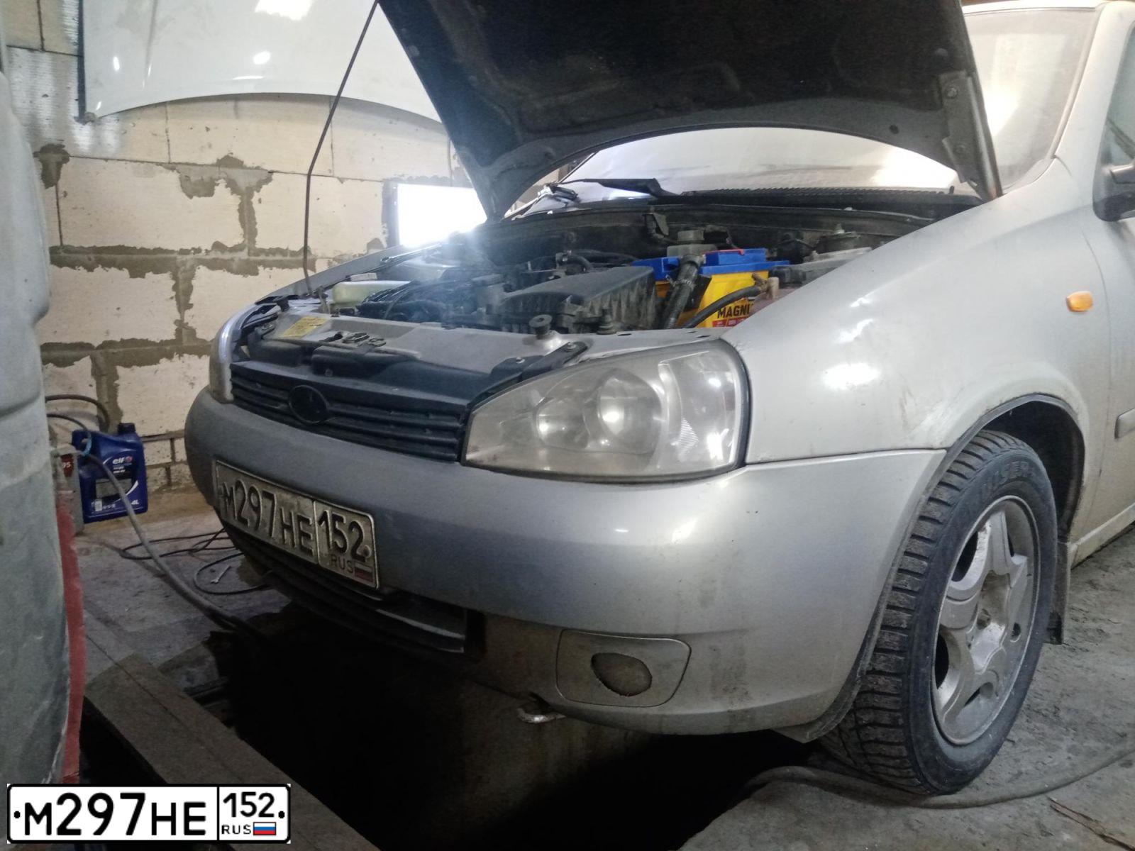 Фото автомобиля LADA 1118 KALINA, 2008 — госномер М900ТТ33. Цвет: СВЕТЛО-СЕРЫЙ