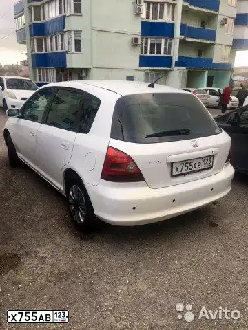 Фото автомобиля HONDA CIVIC, 2000 — госномер Х154УВ69
