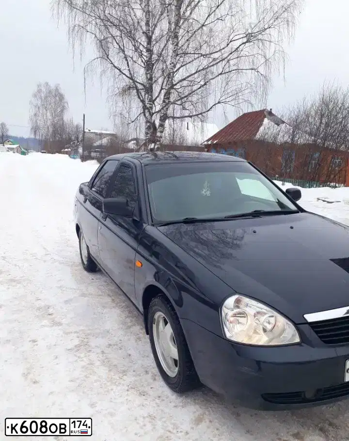 Фото автомобиля LADA PRIORA, 2007 — госномер Т998ТМ196. Цвет: ЧЕРНЫЙ