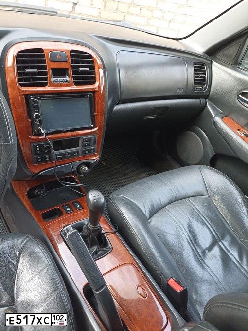 Фото автомобиля TAGAZ SONATA, 2005 — госномер Е517ХС102. Цвет: ЧЕРНЫЙ
