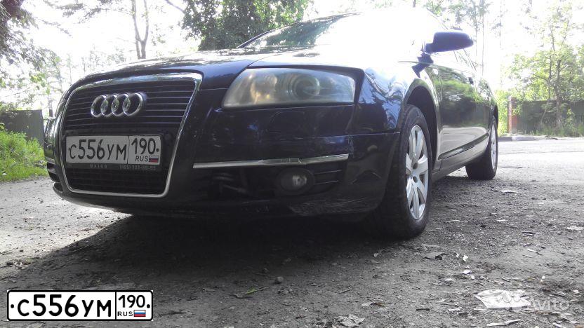 Фото автомобиля AUDI A6, 2004 — госномер М006СЕ90. Цвет: ЧЕРНЫЙ