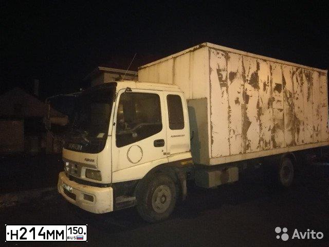 Фото автомобиля FOTON AUMAN, 2007 — госномер К714ТР763. Цвет: Белый