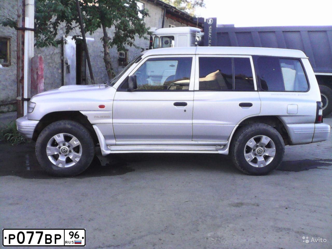 Фото автомобиля MITSUBISHI PAJERO, 2002 — госномер Н595АС04