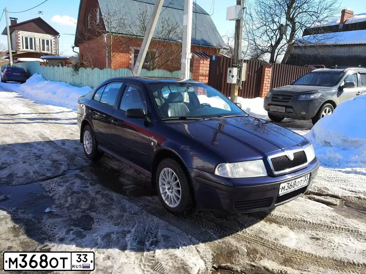 Фото автомобиля SKODA OCTAVIA, 2004 — госномер В408ТН790