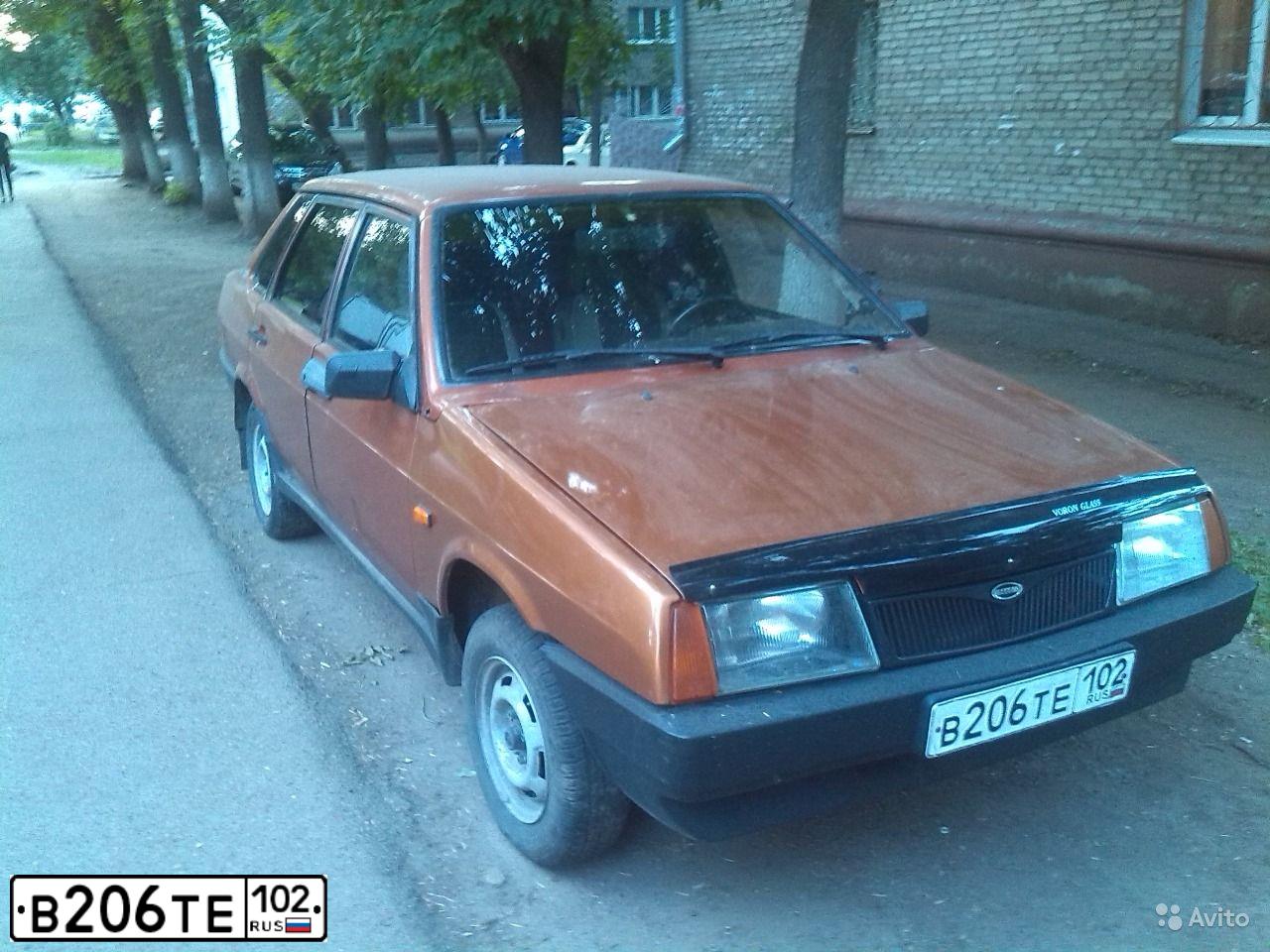 Фото автомобиля LADA 2109 SAMARA, 1997 — госномер В206ТЕ102. Цвет: ОПАТИЯ