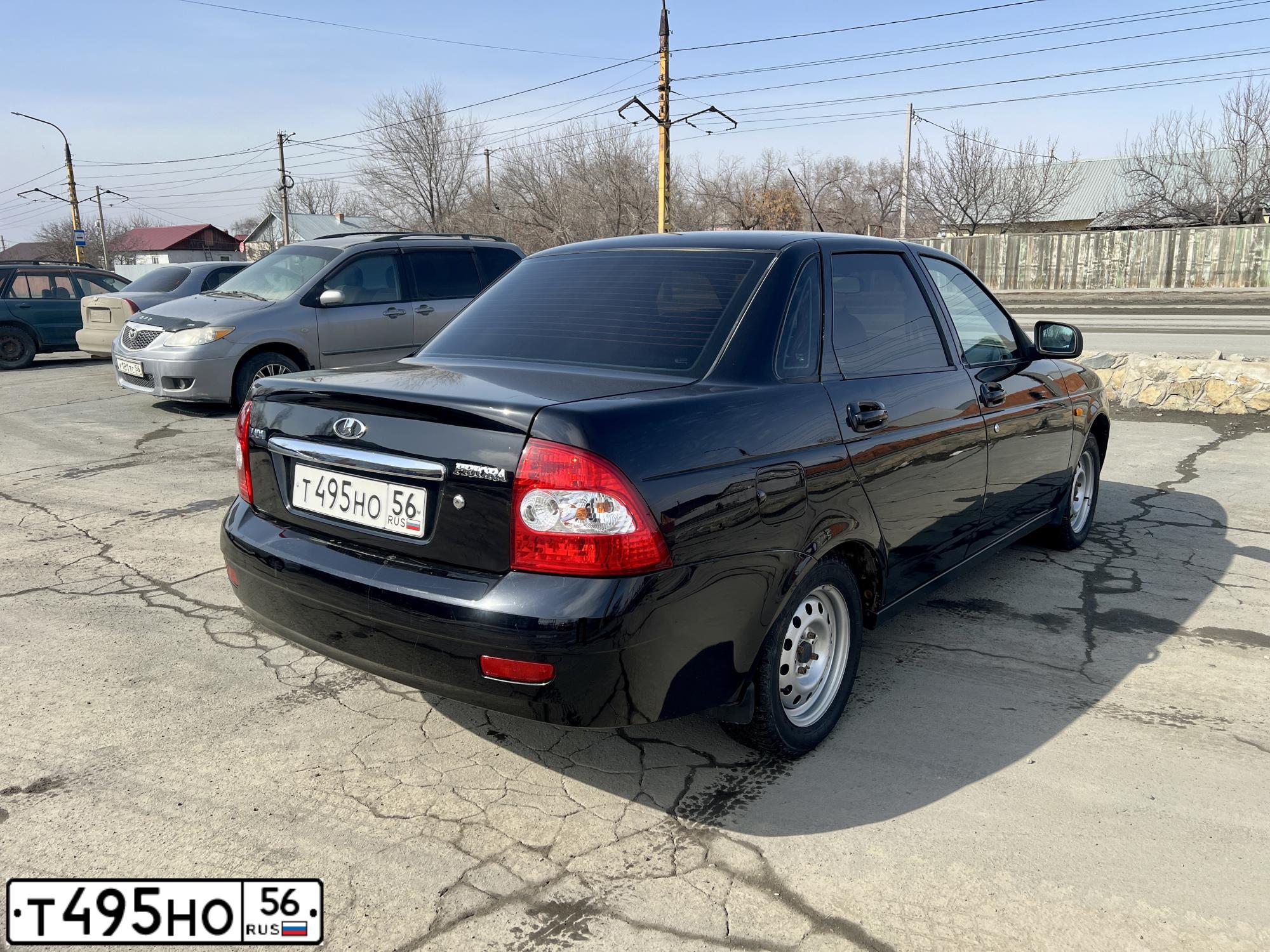 Фото автомобиля LADA 2170 PRIORA, 2012 — госномер Т495НО56. Цвет: СИНЕ- ЧЕРНЫЙ
