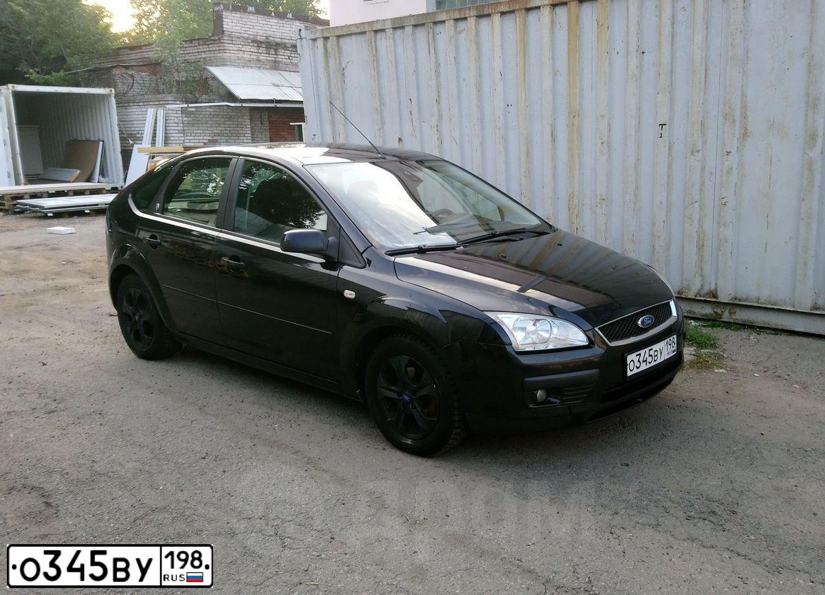 Фото автомобиля FORD FOCUS, 2006 — госномер А054СТ147. Цвет: ЧЕРНЫЙ