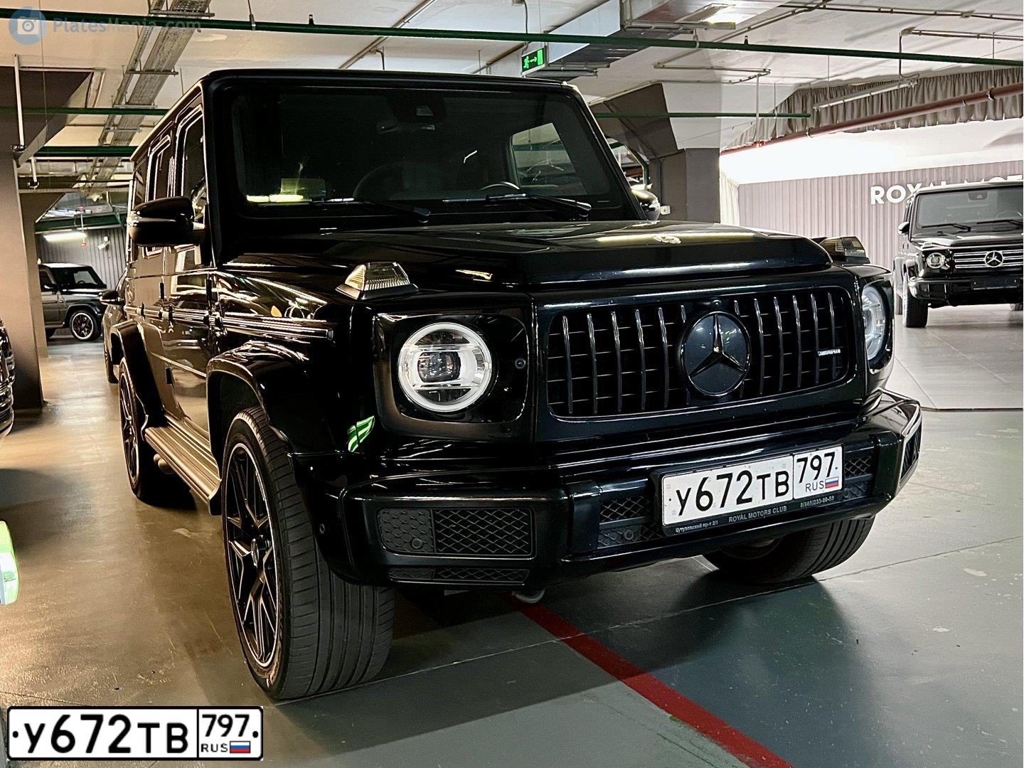 Фото автомобиля MERCEDES-BENZ G-KLASSE, 2020 — госномер Н033ТУ797