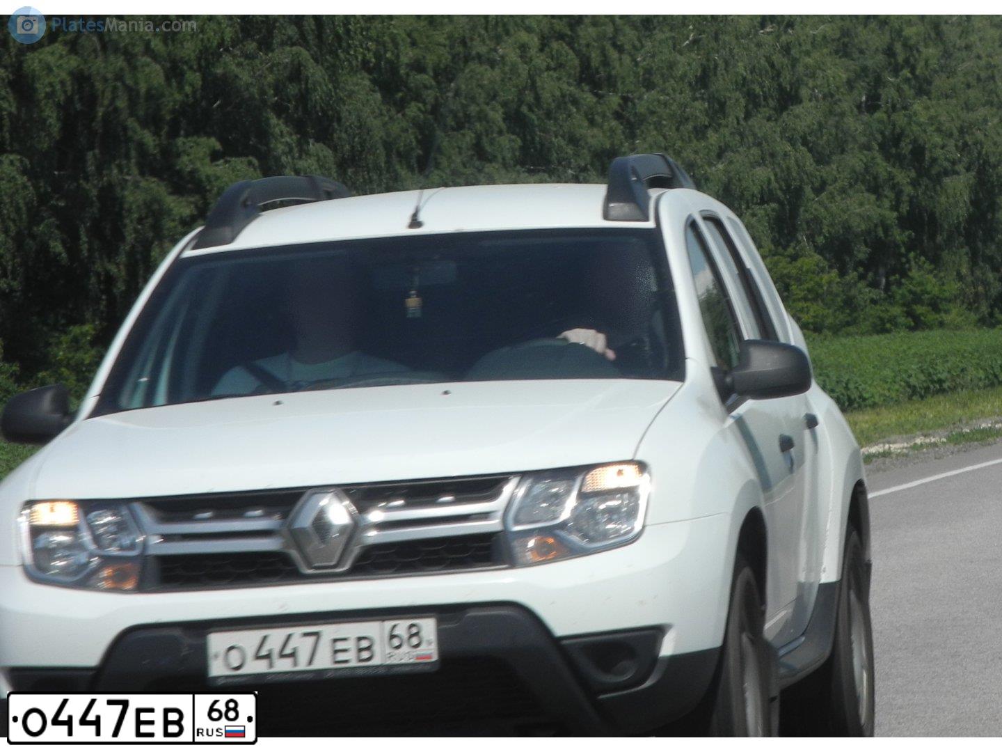 Фото автомобиля RENAULT DUSTER, 2018 — госномер О447ЕВ68
