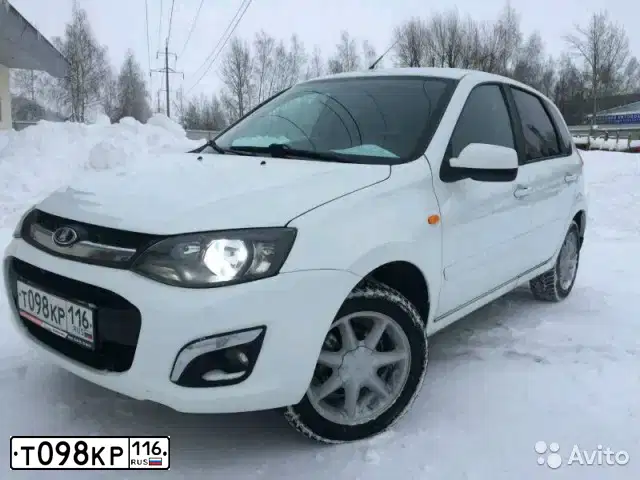 Фото автомобиля LADA 2192 KALINA, 2013 — госномер К201ОВ21. Цвет: Белый