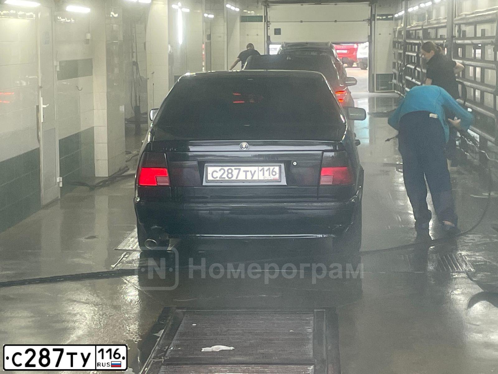 Фото автомобиля SAAB 9000, 1995 — госномер С287ТУ116. Цвет: ЧЕРНЫЙ