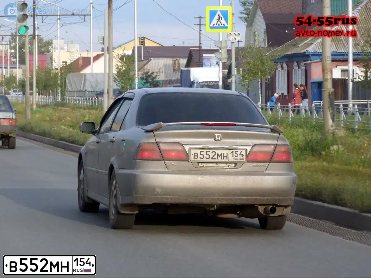 Фото автомобиля HONDA ACCORD, 1999 — госномер В552МН154