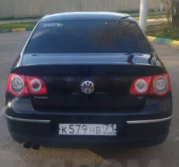 Фото автомобиля VOLKSWAGEN PASSAT, 2009 — госномер К579НВ71. Цвет: ЧЕРНЫЙ