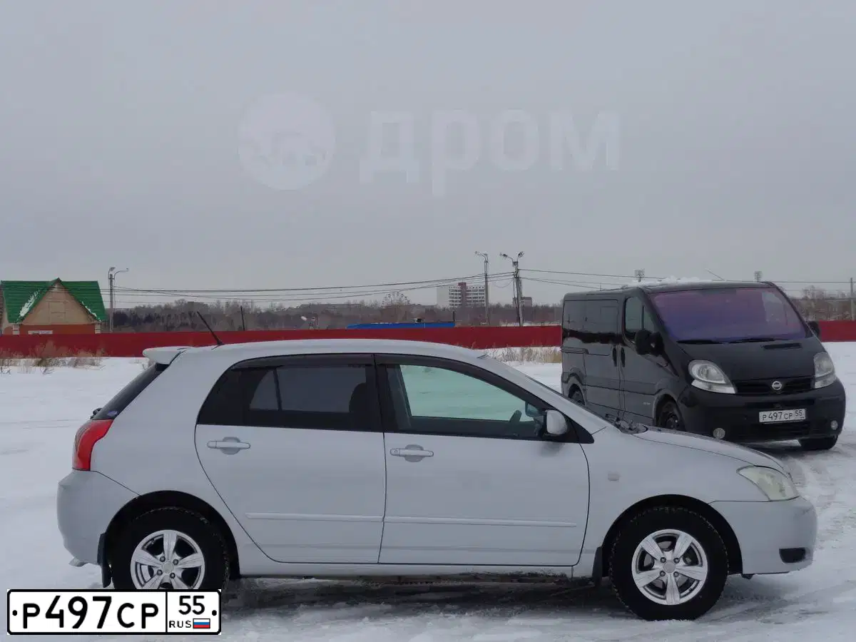 Фото автомобиля NISSAN PRIMASTAR, 2006 — госномер Р497СР55. Цвет: ЧЕРНЫЙ