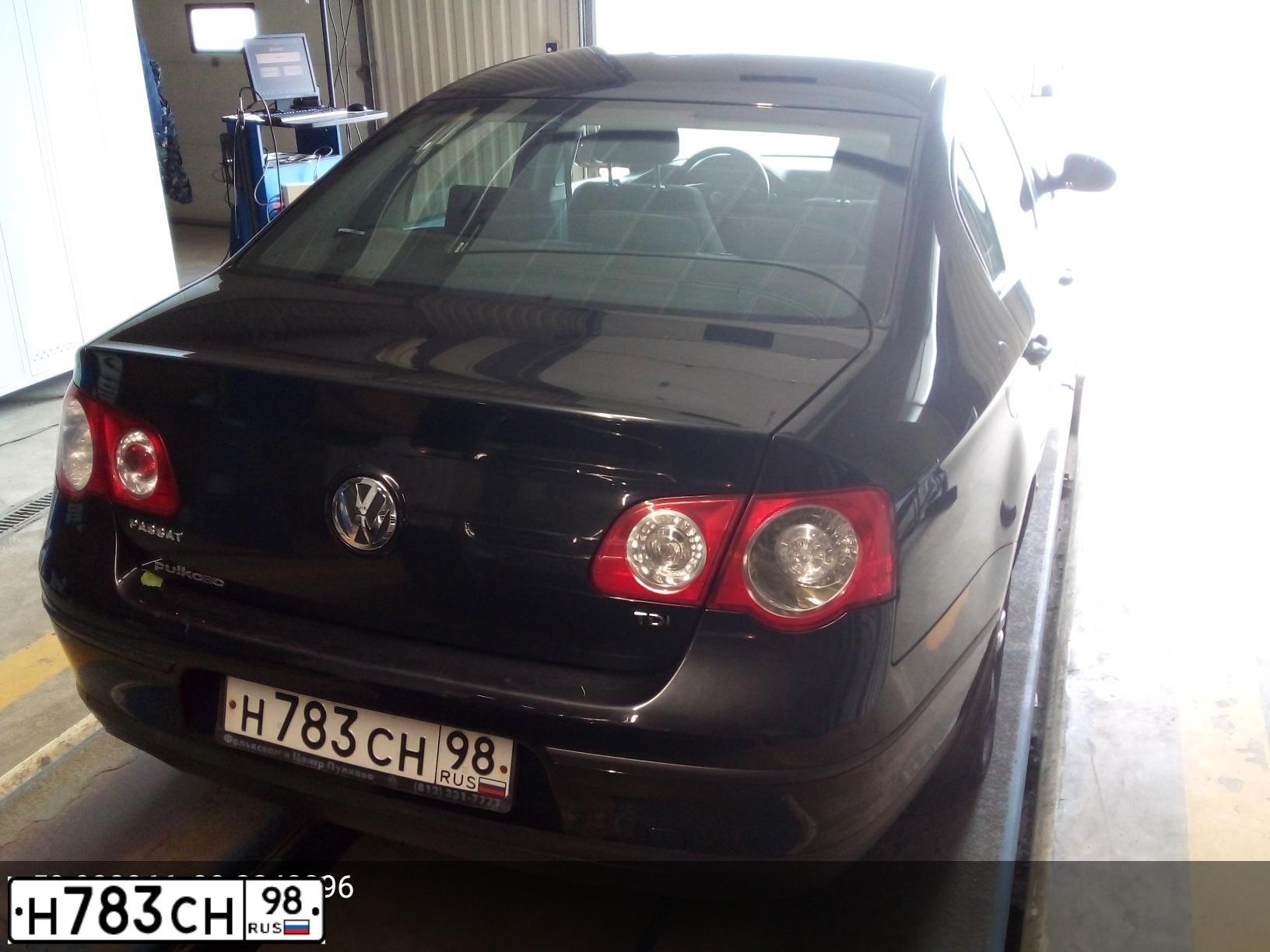 Фото автомобиля VOLKSWAGEN PASSAT, 2007 — госномер М797ЕМ21. Цвет: ЧЕРНЫЙ