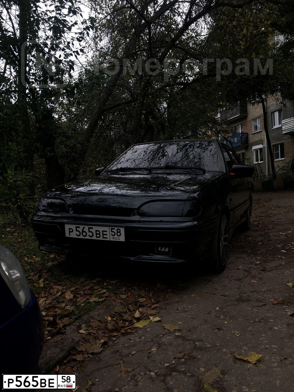 Фото автомобиля LADA 2114 SAMARA, 2007 — госномер Р565ВЕ58. Цвет: ГРАФИТОВЫ МЕТАЛЛИК