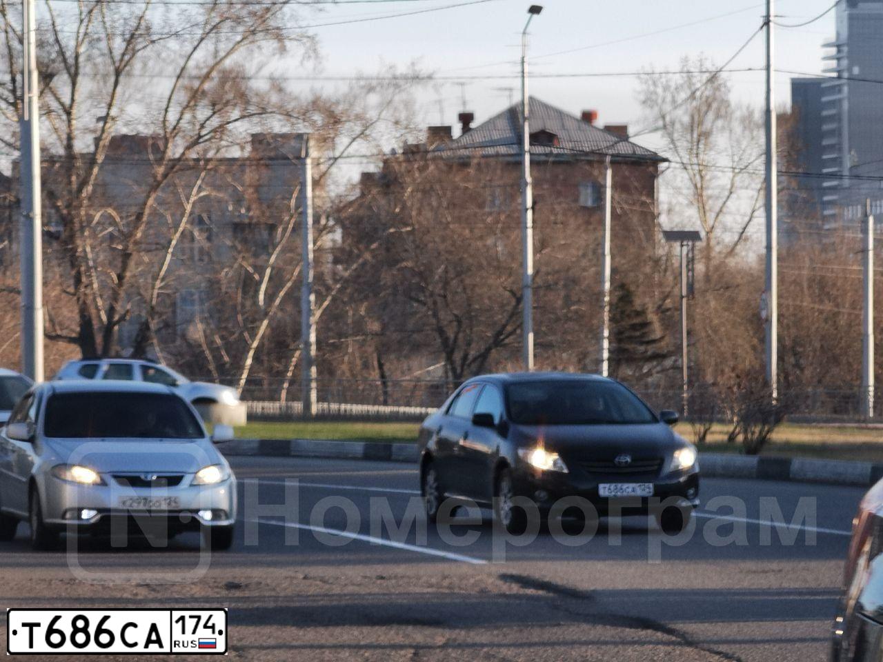 Фото автомобиля VOLKSWAGEN PASSAT, 2007 — госномер Т686ОА174. Цвет: Серый
