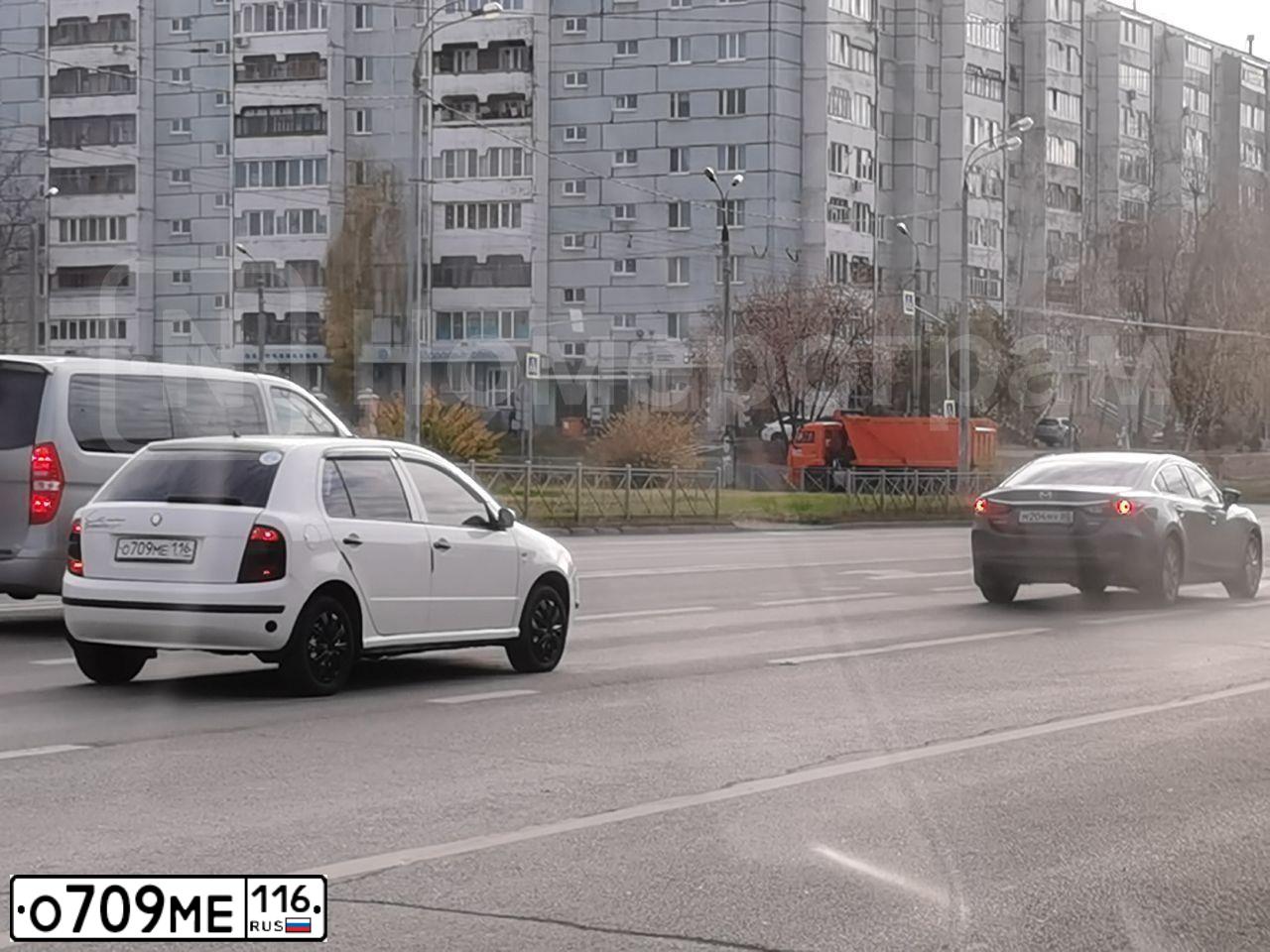 Фото автомобиля TOYOTA RAV4, 2011 — госномер О709МЕ116. Цвет: БРОНЗОВЫЙ