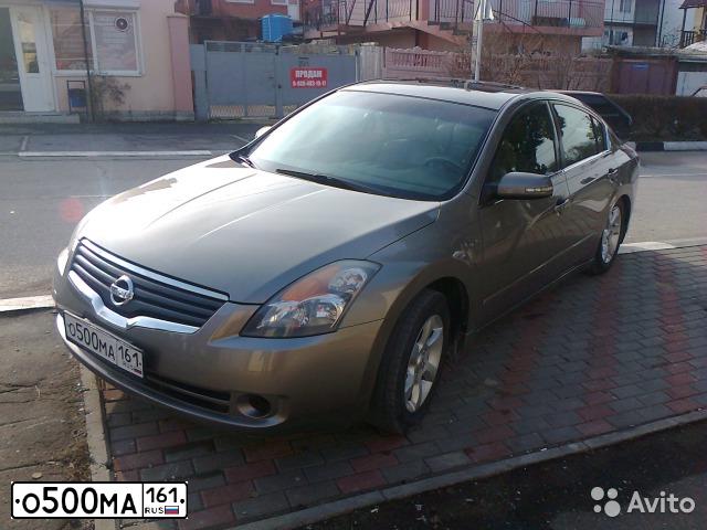 Фото автомобиля NISSAN ALTIMA, 2007 — госномер С089ОС198. Цвет: СВЕТЛО-КОРИЧНЕВЫЙ