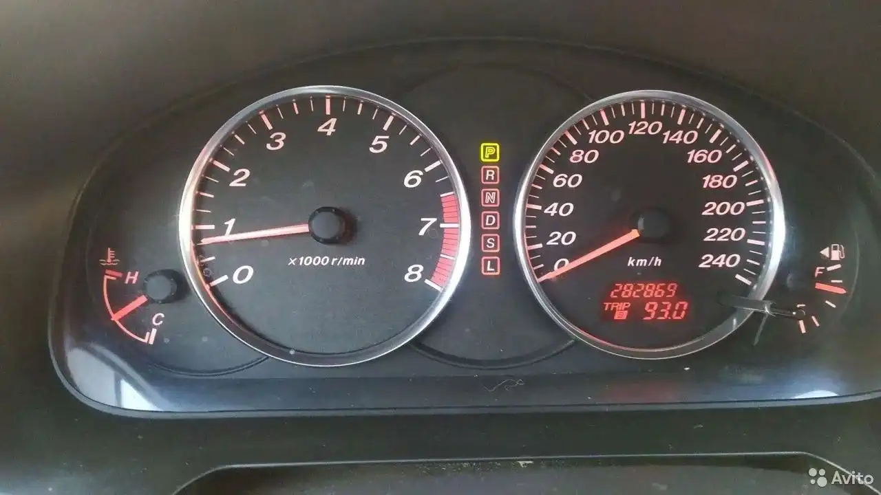 Фото автомобиля MAZDA 6, 2003 — госномер Н341НК45. Цвет: синий