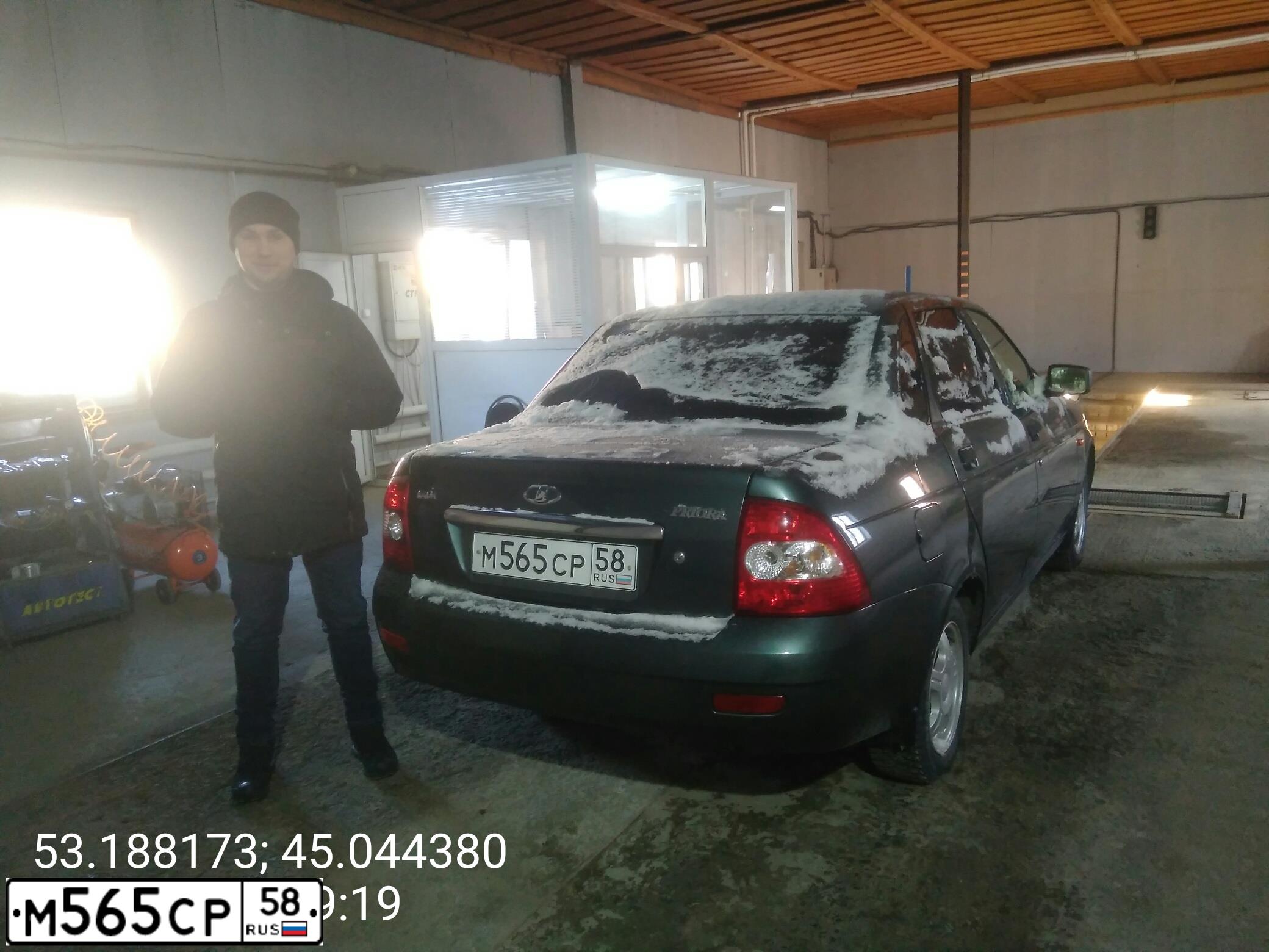 Фото автомобиля LADA 2170 PRIORA, 2010 — госномер Т809ВА58