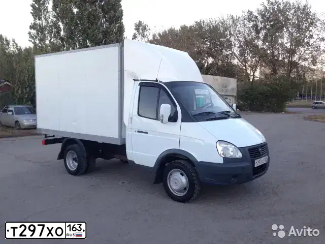 Фото автомобиля GAZ 3302 EL, 2008 — госномер К008УС163. Цвет: Белый