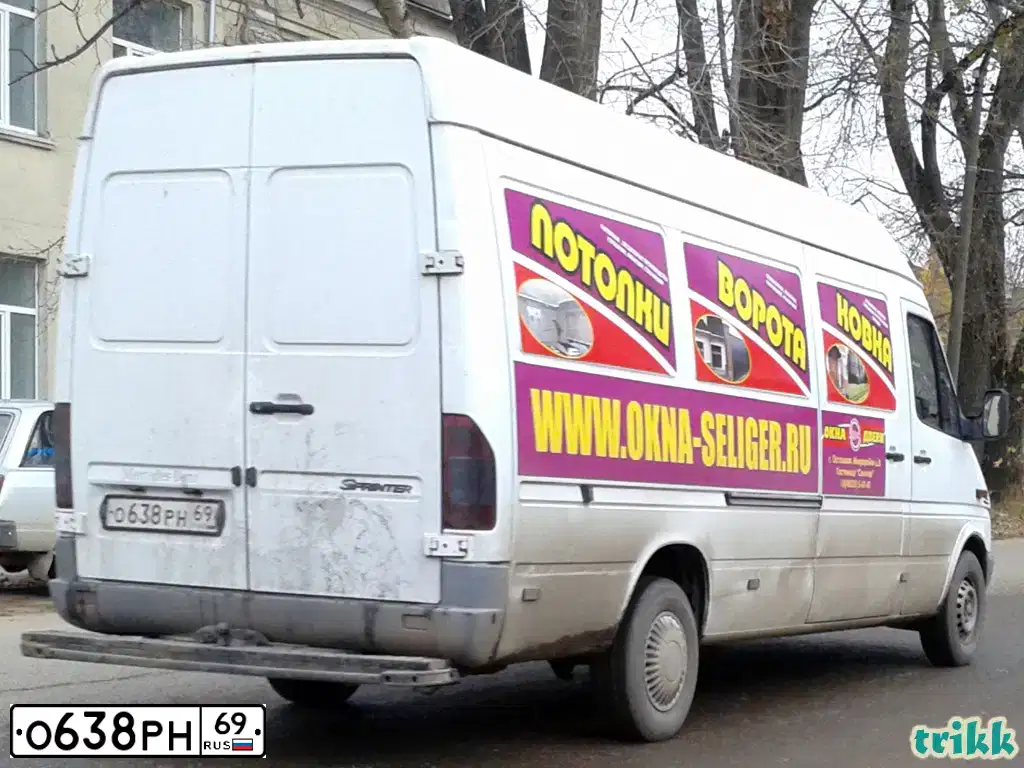 Фото автомобиля MERCEDES SPRINTER, 2002 — госномер О085ТР177. Цвет: Белый
