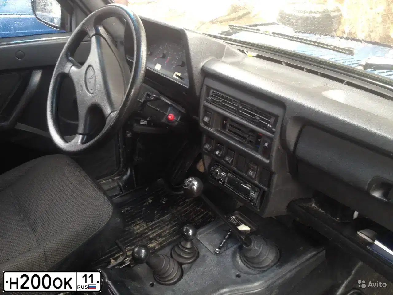 Фото автомобиля LADA 2107, 1999 — госномер Н200ОК11. Цвет: Сине-зеленый
