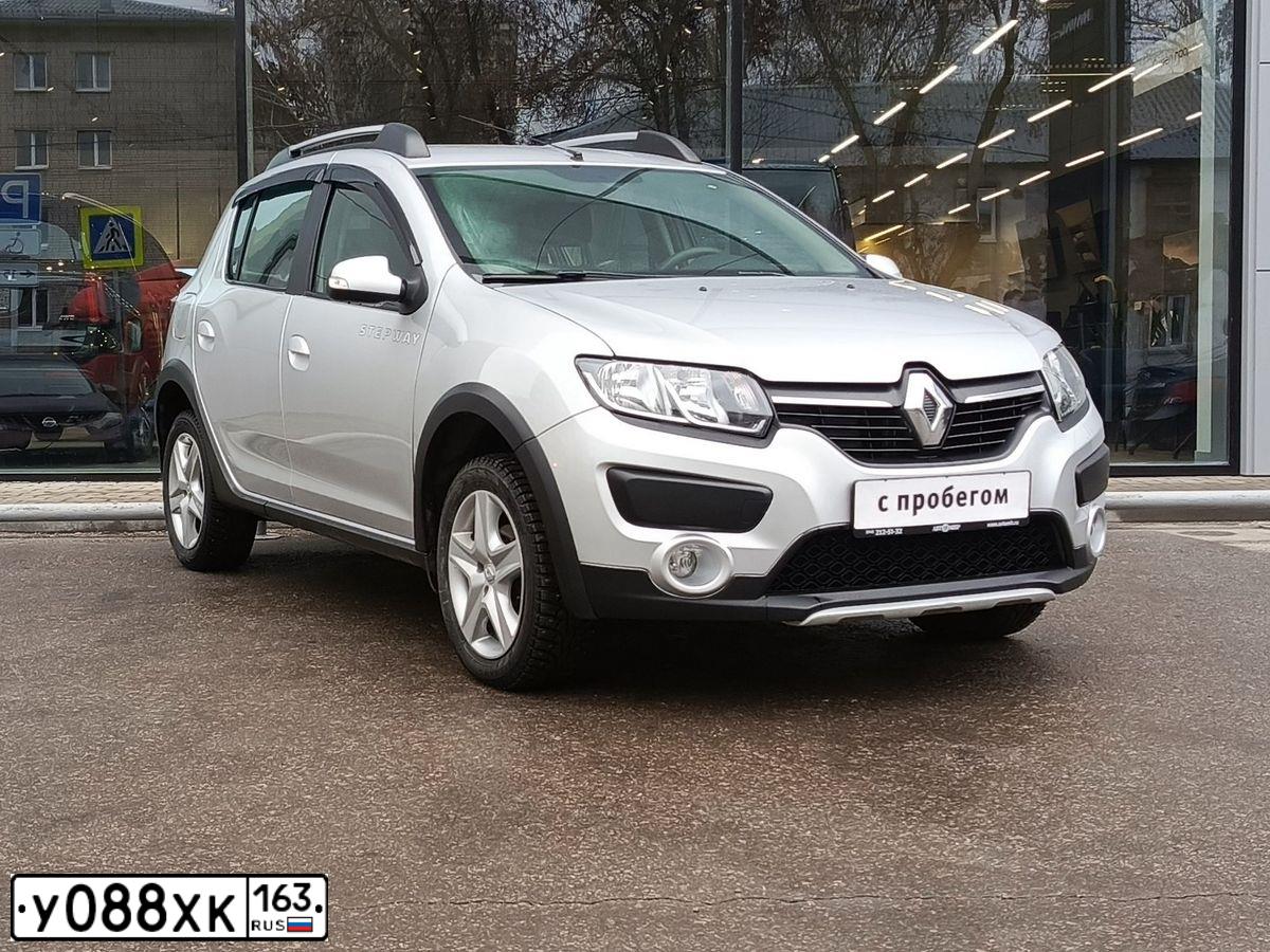 Фото автомобиля RENAULT SANDERO, 2015 — госномер Т311МХ58