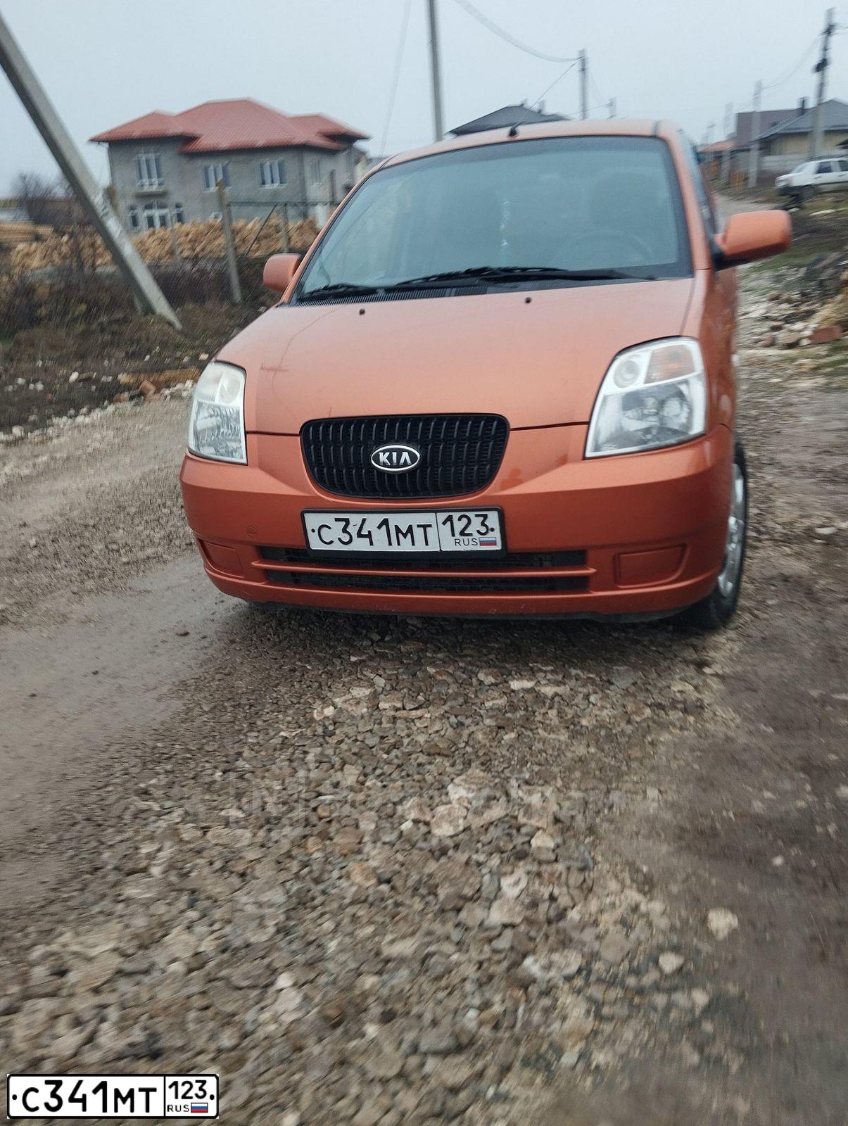 Фото автомобиля KIA PICANTO, 2006 — госномер Р259МТ82
