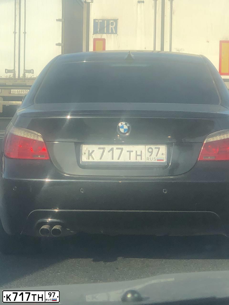 Фото автомобиля AUDI A4, 2004 — госномер К717ТН97. Цвет: ЧЕРНЫЙ
