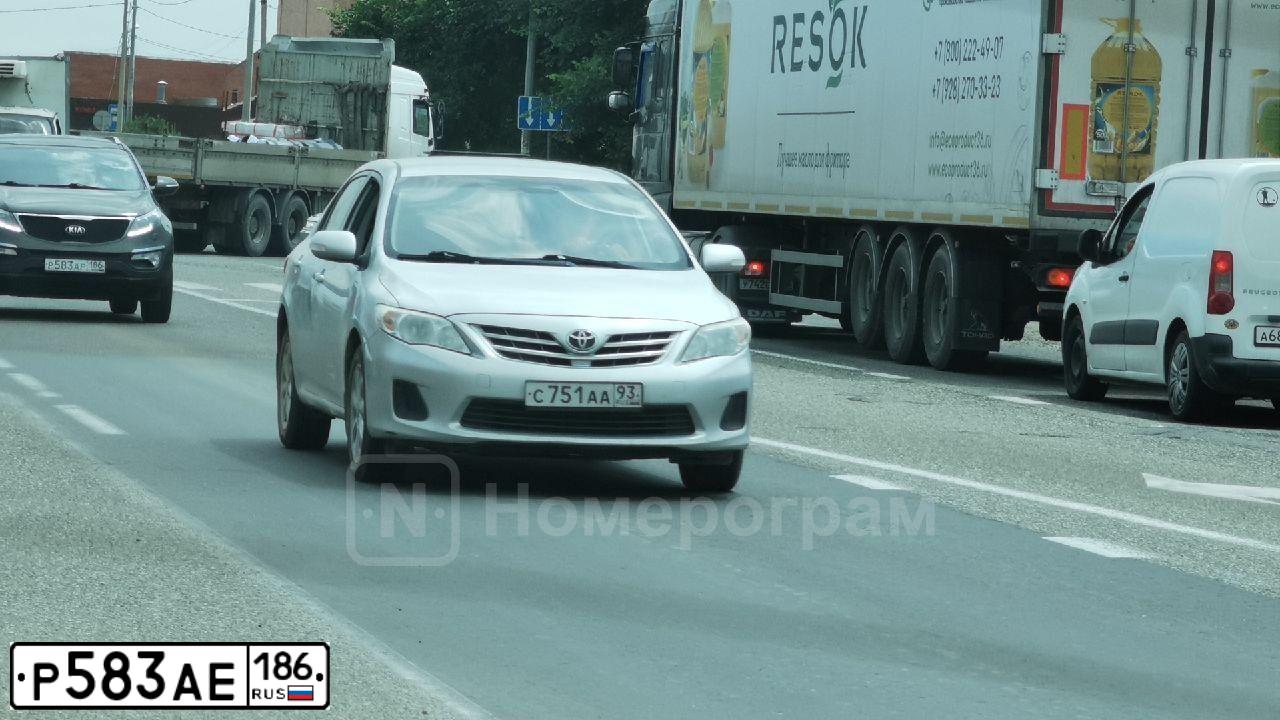 Фото автомобиля KIA RIO, 2013 — госномер М800МЕ186