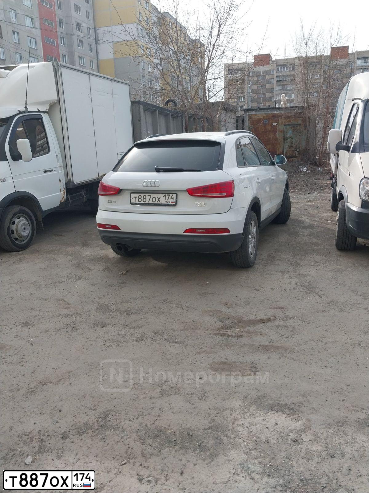 Фото автомобиля AUDI Q3, 2012 — госномер Е550ЕУ774