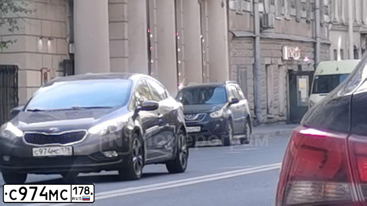 Фото автомобиля KIA CERATO, 2014 — госномер К993ТМ147. Цвет: БЕЖЕВЫЙ