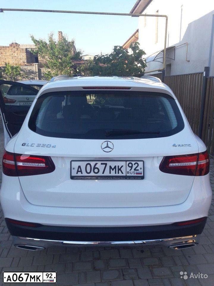 Фото автомобиля MERCEDES GLC-KLASSE, 2015 — госномер К777АР761. Цвет: Белый