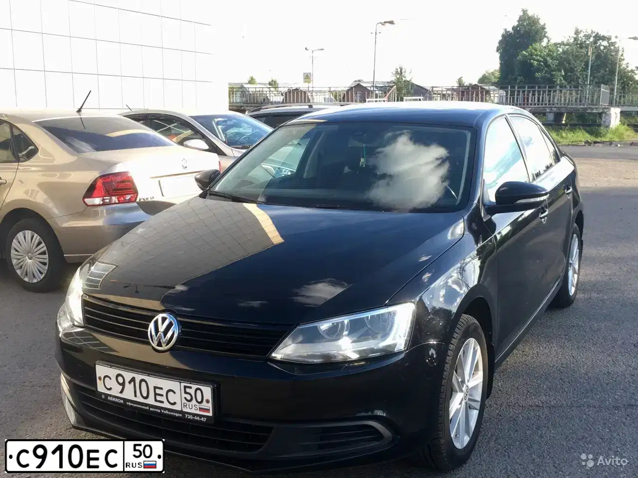Фото автомобиля VOLKSWAGEN JETTA, 2012 — госномер С910ЕС50. Цвет: ЧЕРНЫЙ