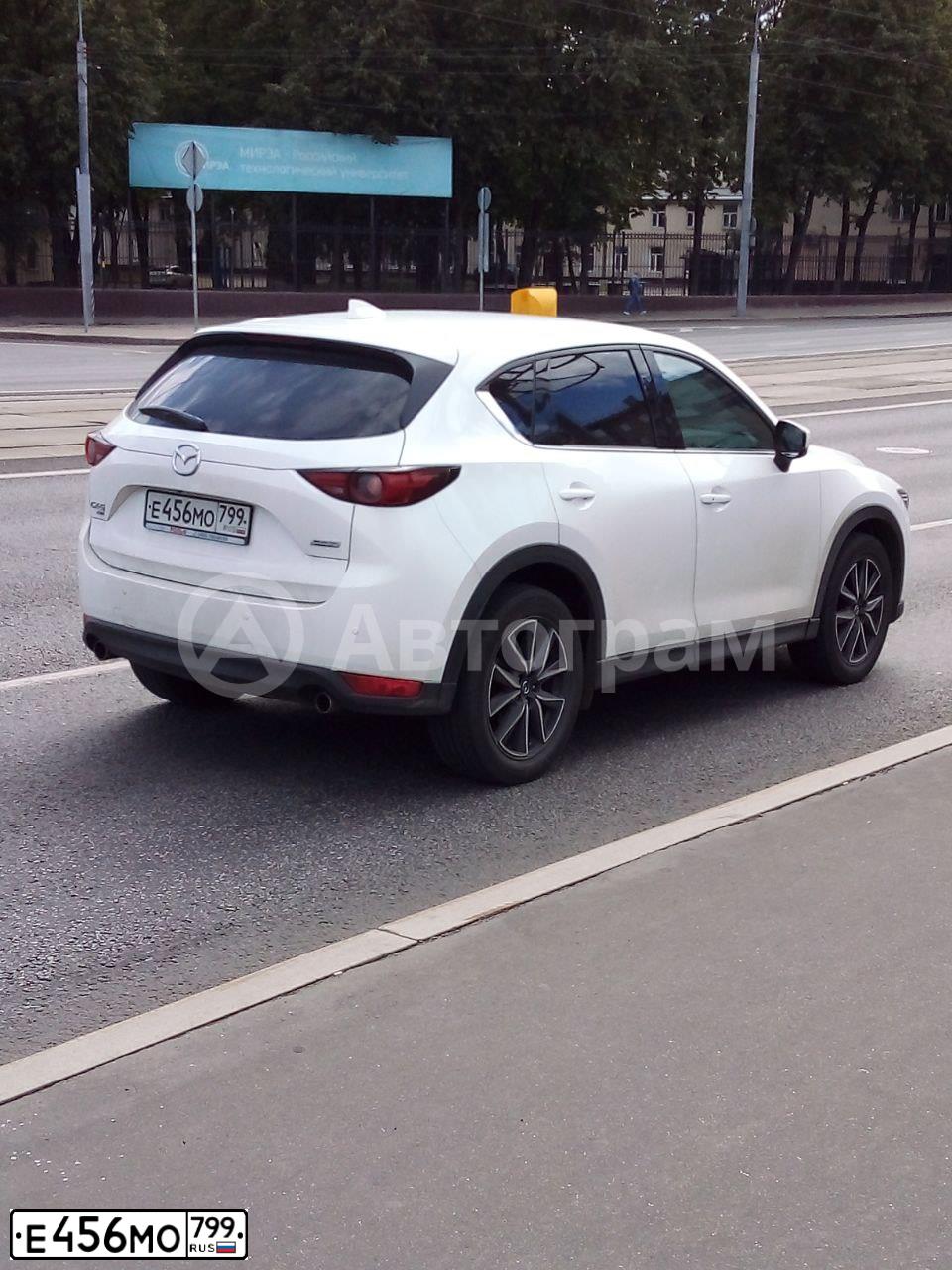 Фото автомобиля HONDA CR-V, 2008 — госномер Х672УТ150. Цвет: ТЕМНО-КОРИЧНЕВЫЙ